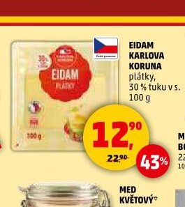 Eidam Karlova Koruna plátky
