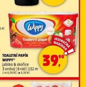 Toaletní papír Wippy