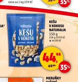 Kešu v kokosu Naturalia