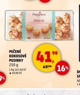PEČENÉ KOKOSOVÉ PUSINKY