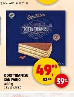 DORT TIRAMISU SAN FABIO