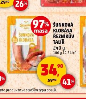 Šunková klobása Řezníkův talíř 240 g