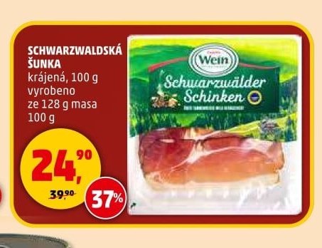Schwarzwaldská šunka Wein