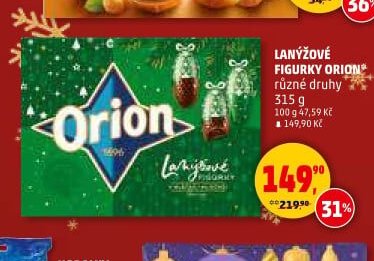 LANÝŽOVÉ FIGURKY ORION různé druhy