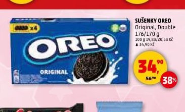 SUŠENKY OREO Original, Double