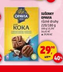 SUŠENKY OPAVIA různé druhy