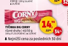 TYČINKA BIG CORNY různé druhy