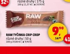 RAW TYČINKA CRIP CROP různé druhy