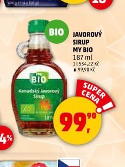 Javorový sirup My Bio