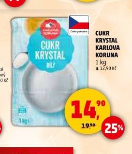 Cukr krystal Karlova Koruna
