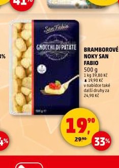 Bramborové noky San Fabio
