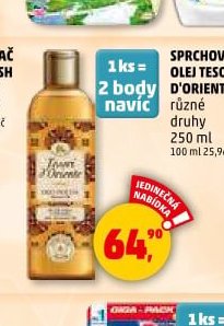 SPRCHOVÝ OLEJ TESORI D'ORIENTE