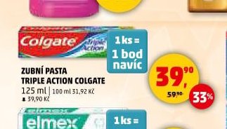 ZUBNÍ PASTA TRIPLE ACTION COLGATE