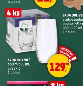 Sada sklenic