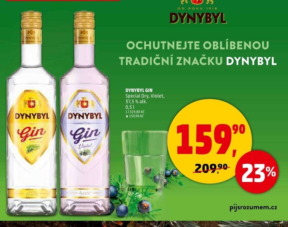 Dynybyl Gin Special Dry, Violet