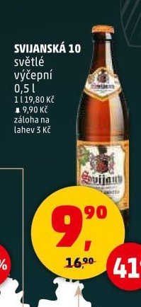 SVIJANSKÁ 10 světlé výčepní
