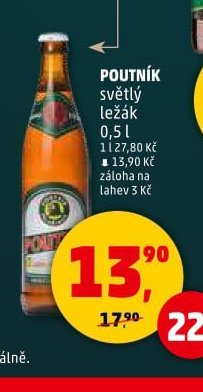 POUTNÍK světlý ležák