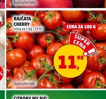 Rajčata Cherry