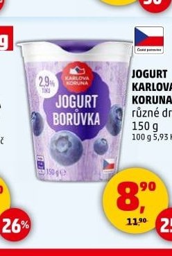 JOGURT KARLOVA KORUNA 150 g
