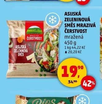ASIJSKÁ ZELENINOVÁ SMĚS MRAZIVÁ ČERSTVOST