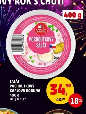 Salát pochoutkový Karlova Koruna 400 g