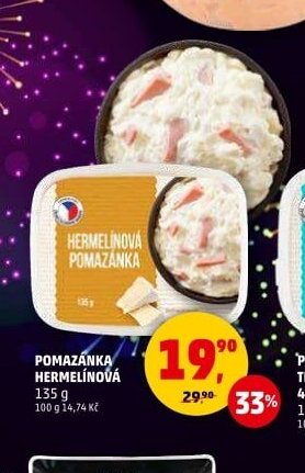 Pomazánka Hermelínová 135 g
