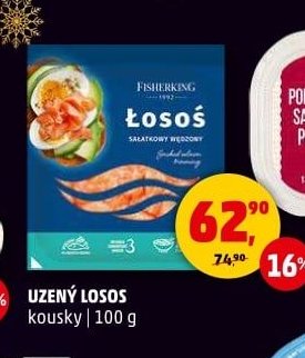 Uzený losos kousky 100 g