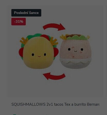 SQUISHMALLOWS 2v1 tacos Tex a burrito Bernard