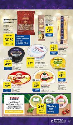 aktuální leták Tesco 27.12.2025-31.12.2025