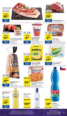 aktuální leták Tesco 27.12.2025-31.12.2025