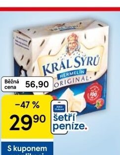 Král Sýrů Hermelín 120 g