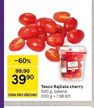 Tesco Rajčata cherry