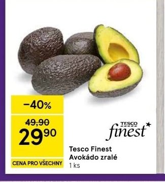 Tesco Finest Avokádo zralé