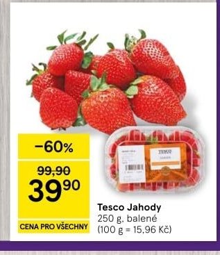 Tesco Jahody