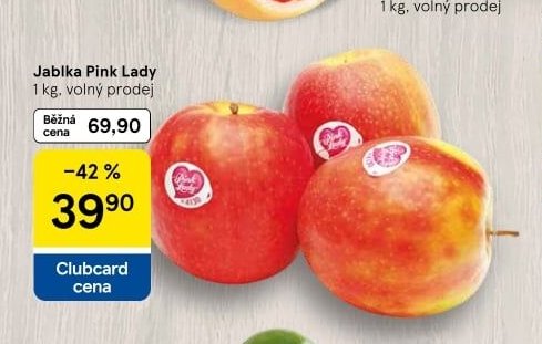 Jablka Pink Lady