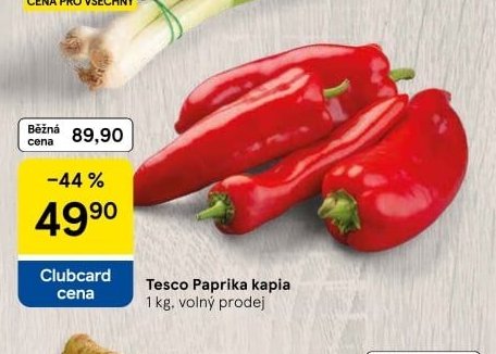 Tesco Paprika kapia