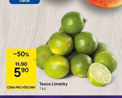 Tesco Limetky