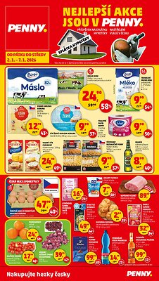 aktuální leták Penny Market 2.1.2026-7.1.2026