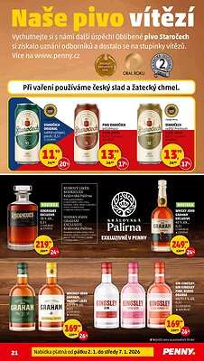 aktuální leták Penny Market 2.1.2026-7.1.2026