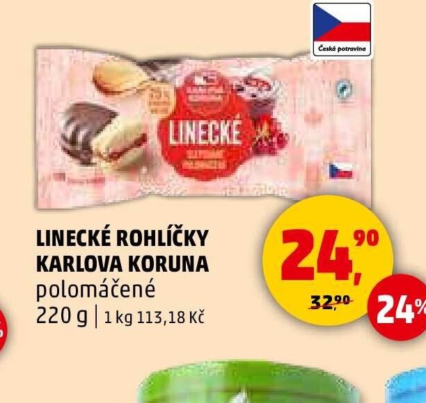 LINECKÉ ROHLÍČKY KARLOVA KORUNA