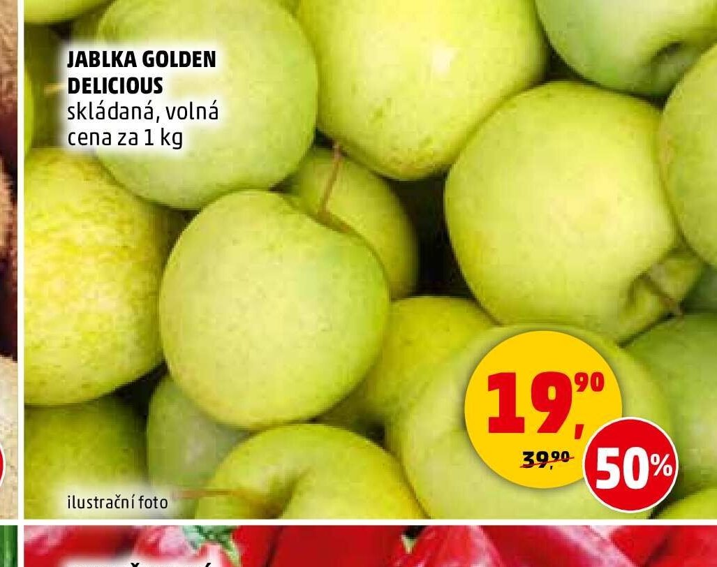 JABLKA GOLDEN DELICIOUS