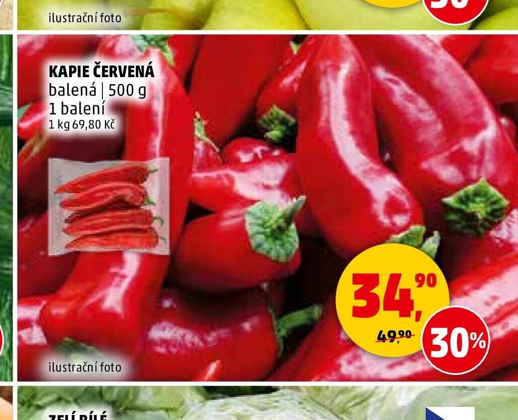KAPIE ČERVENÁ