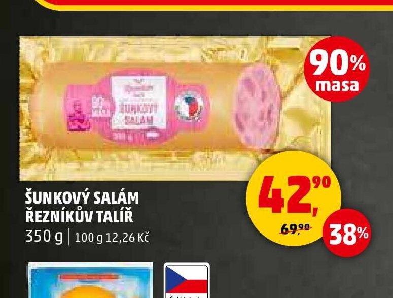 Šunkový salám Řezníkův talíř