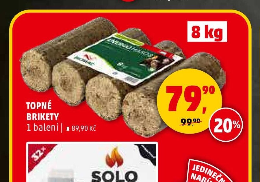 Topné brikety