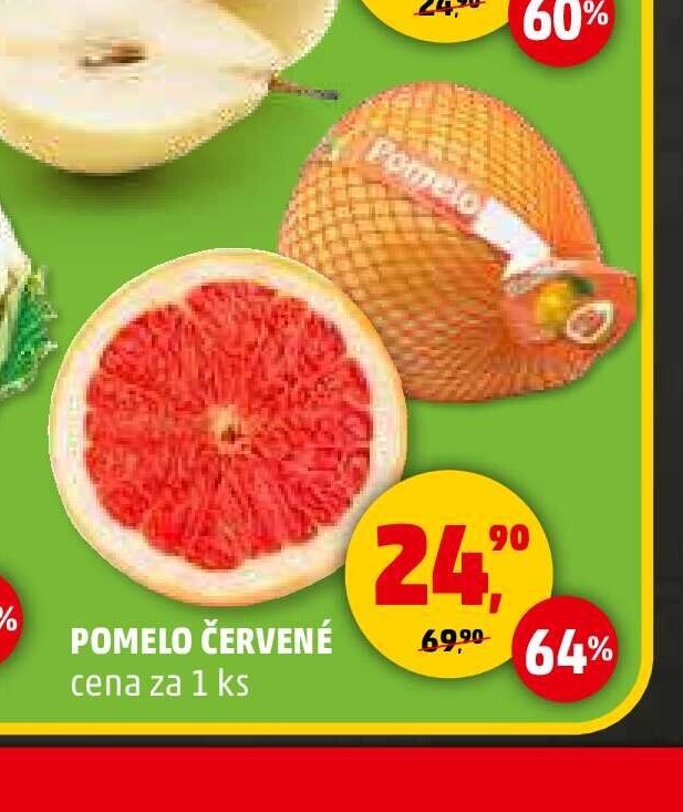Pomelo červené