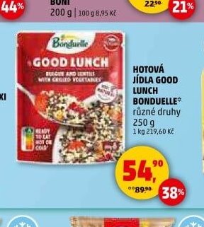 HOTOVÁ JÍDLA GOOD LUNCH BONDUELLE