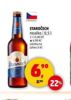 Staročech nealko 0,5 l