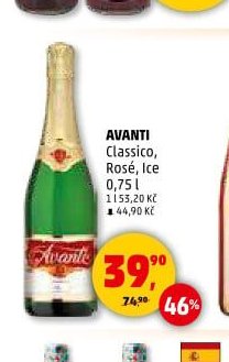 Avanti Classico, Rosé, Ice 0,75 l