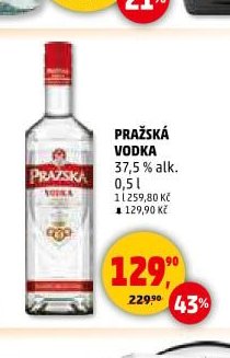 Pražská vodka 0,5 l