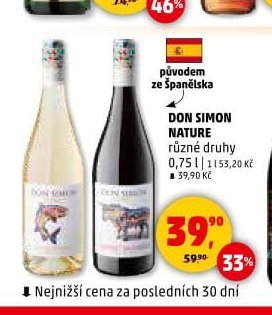Don Simon Nature různé druhy 0,75 l
